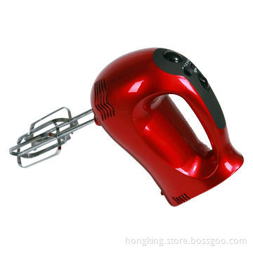 300W Hand Mixer with 5 Speeds, Turbo Function and Ejection Button
